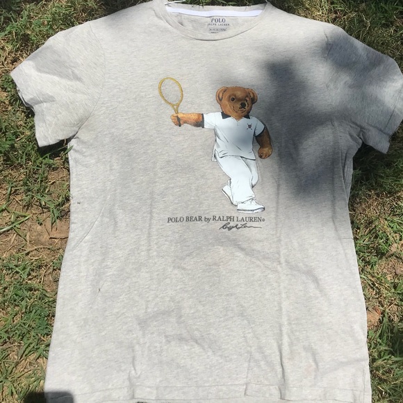 Shirt Polo Tee Tennis Bear n8wk0OPXNZ